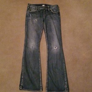 Silver France's bootcut jeans